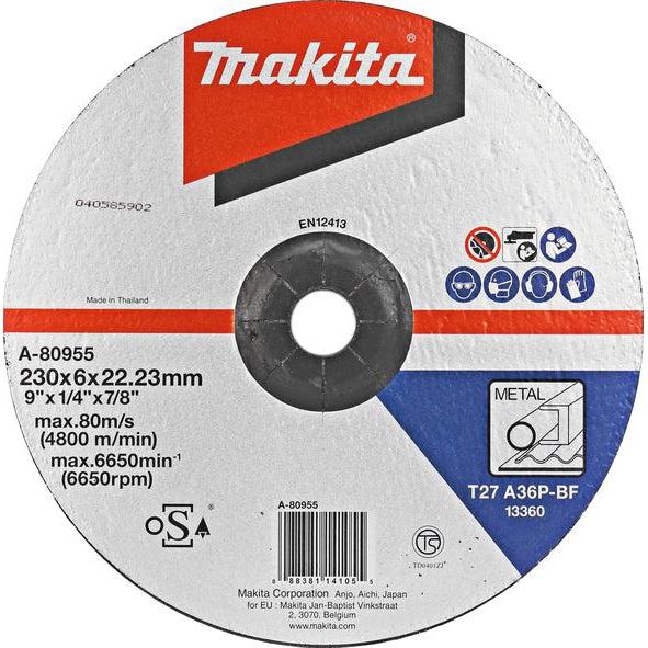 Brusni disk sa presovanim centrom Makita A-80955 Brusni disk MAKITA Madras doo Beograd