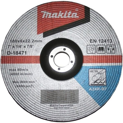 Brusni disk sa presovanim centrom Makita D-18471 Brusni disk MAKITA Madras doo Beograd