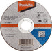 Brusni disk sa presovanim centrom Makita D-18677 Brusni disk MAKITA Madras doo Beograd