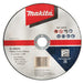 Brusni disk sa presovanim centrom Makita D-18683 Brusni disk MAKITA Madras doo Beograd