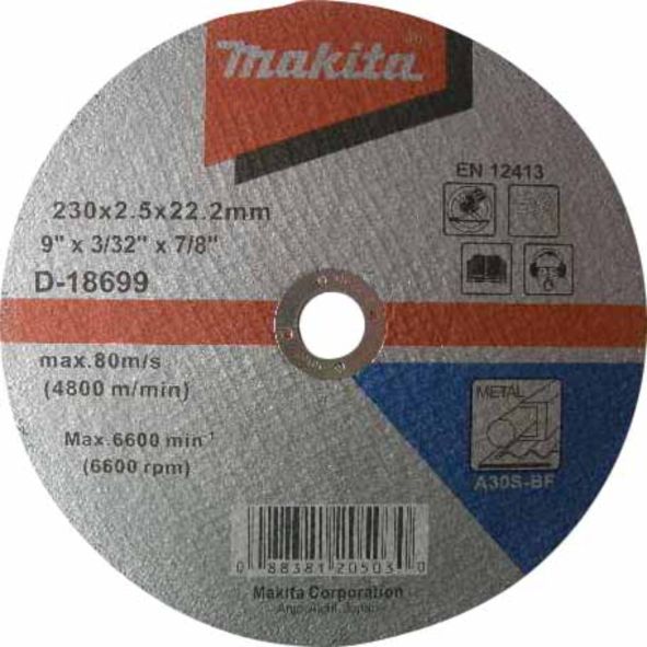 Brusni disk sa presovanim centrom Makita D-18699 Brusni disk MAKITA Madras doo Beograd