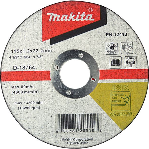 Brusni disk sa presovanim centrom Makita D-18792 Brusni disk MAKITA Madras doo Beograd
