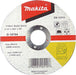 Brusni disk sa presovanim centrom Makita D-18845 Brusni disk MAKITA Madras doo Beograd