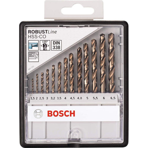 Burgije za metal SET HSS-Co Bosch - od 1,5mm - do 6,5 mm (2607019926) Set burgija za metal BOSCH BOSCH-2607019926 Madras doo Beograd