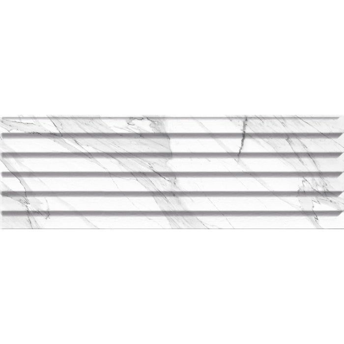 CARRARA relieve stripe blanco 20x60 B010 004 (Z) (SUPER-022) Pločice Super Ceramica SUPER-022 Madras doo Beograd