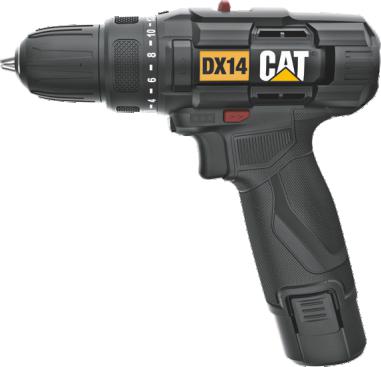 CAT aku-bušilica zavrtač DX14 12V Aku bušilica - odvrtač CAT Madras doo Beograd