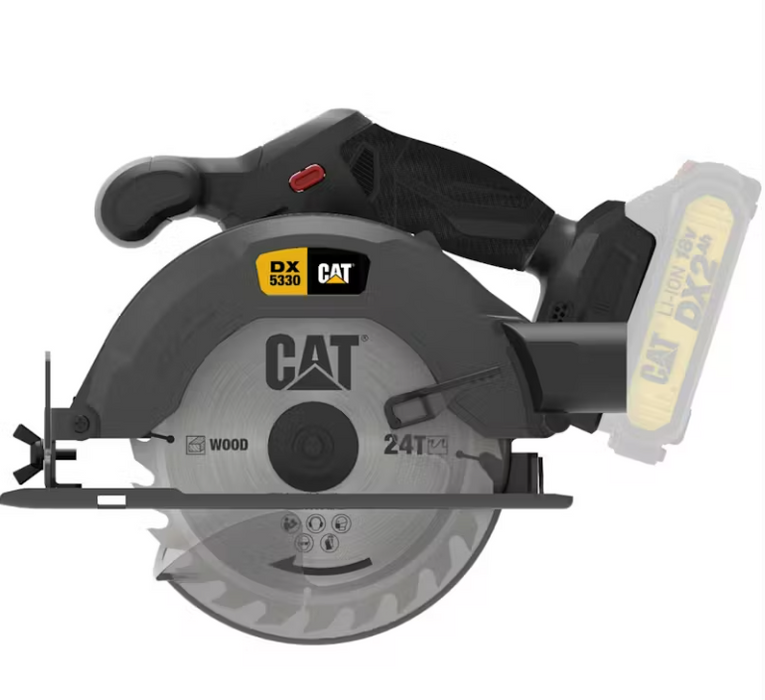 CAT aku-cirkular DX5330B 18V Aku kružna testera - cirkular CAT Madras doo Beograd