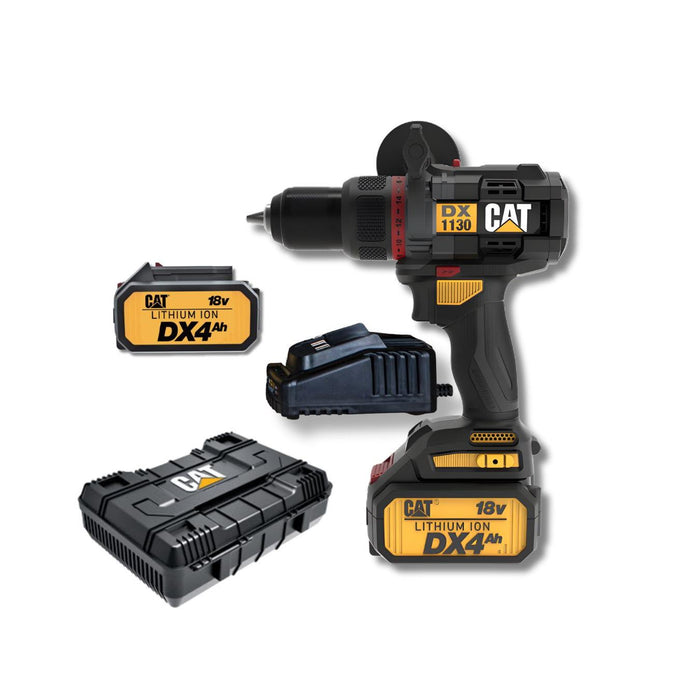 CAT aku-vibraciona bušilica zavrtač DX1130.1 18V Aku vibraciona bušilica - odvrtač CAT Madras doo Beograd