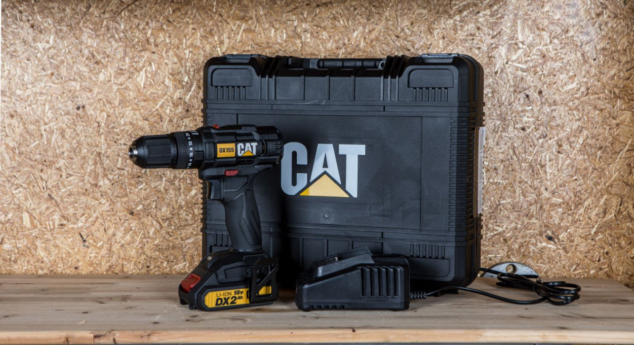 CAT aku-vibraciona bušilica zavrtač DX155.1 18V Aku bušilica - odvrtač CAT Madras doo Beograd