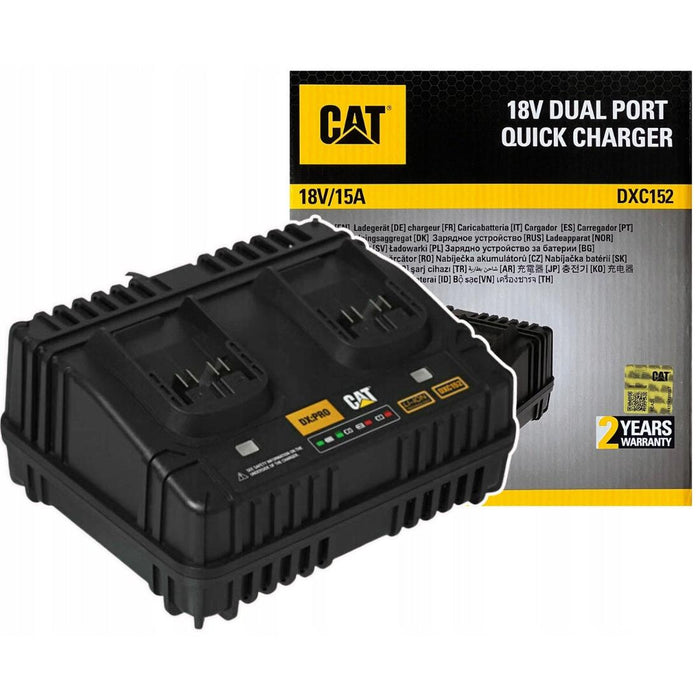 CAT punjač DXC152 dual 18V Adapter - punjač CAT Madras doo Beograd