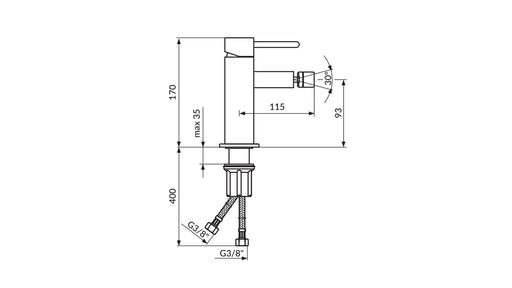 DARK CRNA BATERIJA ZA BIDE JD39101 ROSAN Baterije Rosan JD39101 Madras doo Beograd