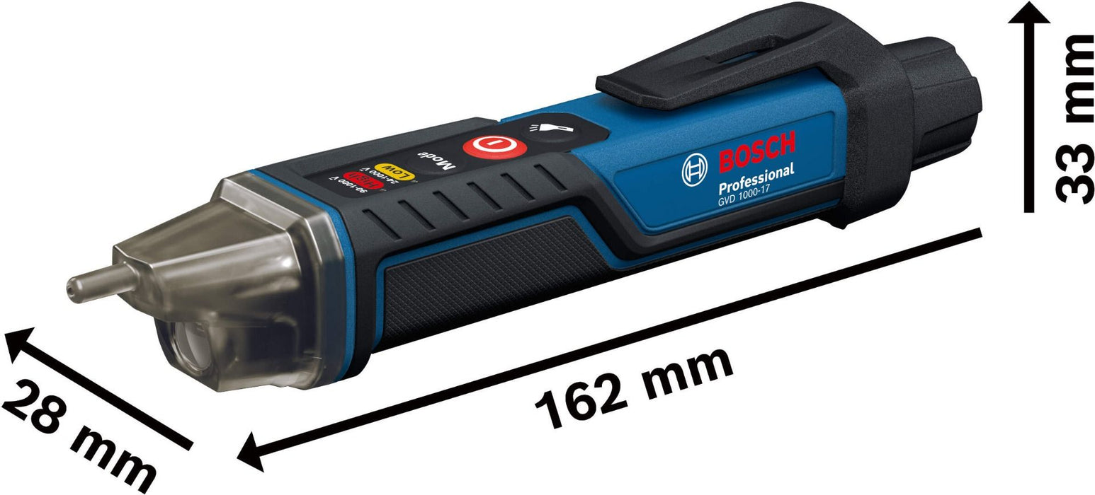 Detektor napona - tester Bosch GVD 1000-17 Professional (0601077000) Detektor napona BOSCH Madras doo Beograd