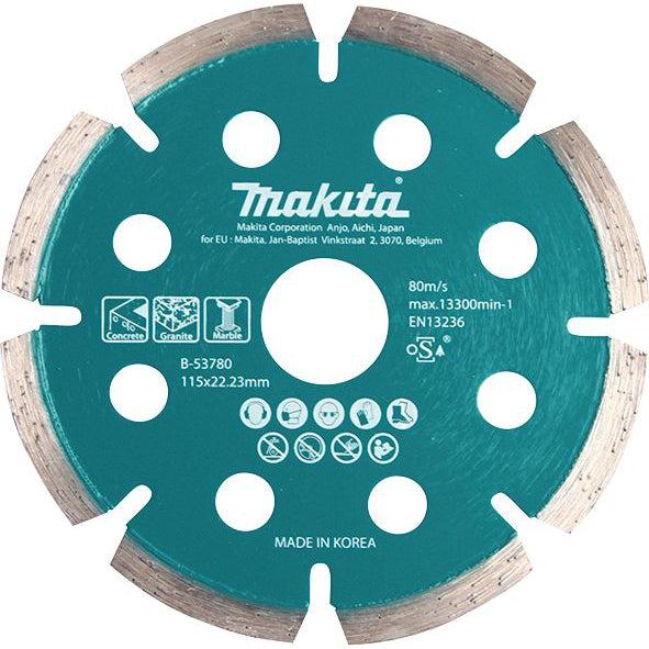 Diamond Wheel 115mm (AC/DC) for Concrete, Granite Makita B-53780 Pribor MAKITA Madras doo Beograd