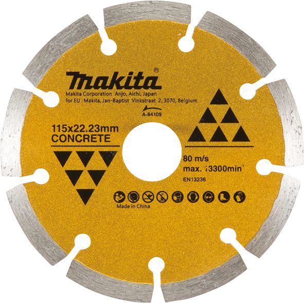 Diamond Wheel 115mm Seg/Dry Makita A-84109 Pribor MAKITA Madras doo Beograd