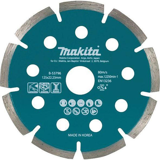 Diamond Wheel 125mm (AC/DC) for Concrete, Granite Makita B-53796 Pribor MAKITA Madras doo Beograd