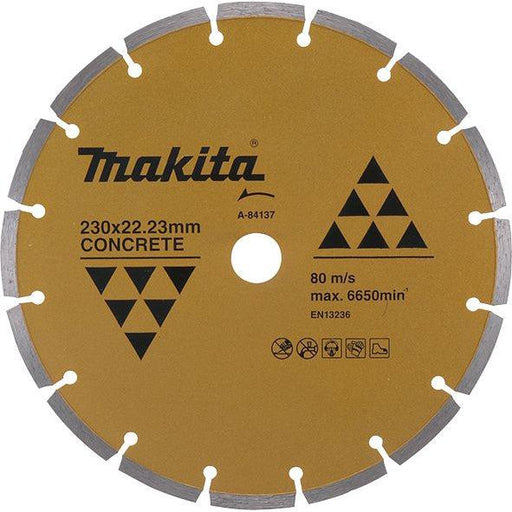 Diamond Wheel 230mm Seg/Dry Makita A-84137 Pribor MAKITA Madras doo Beograd