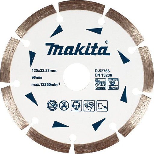Diamond wheel seg. Concrete, marble 125x7x22,23mm Makita D-52766 Pribor MAKITA Madras doo Beograd