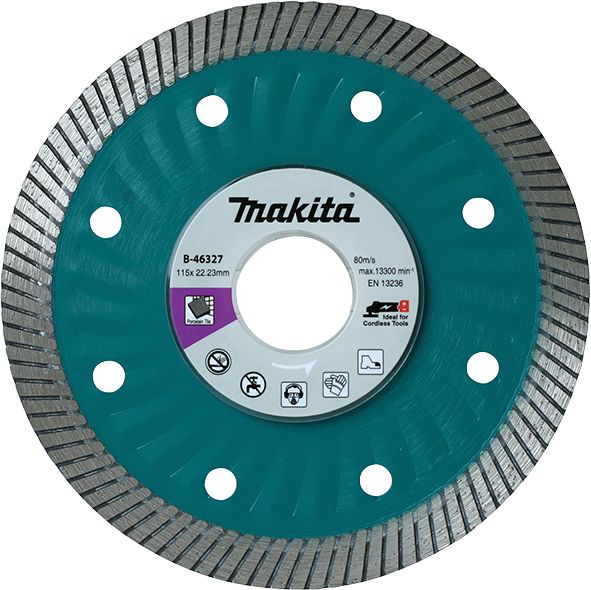 Diamond Wheel (Wave) For Tile Dry 115x22,23mm Makita B-46327 Pribor MAKITA Madras doo Beograd