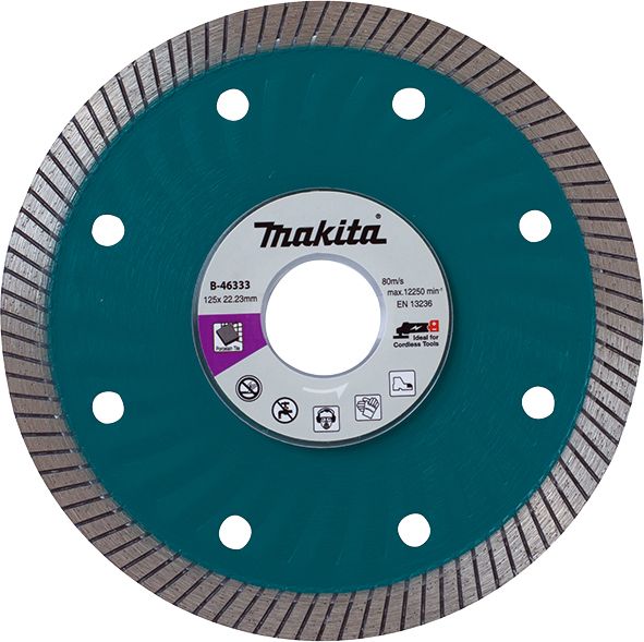 Diamond Wheel (Wave) For Tile Dry 125x22,23mm Makita B-46333 Pribor MAKITA Madras doo Beograd