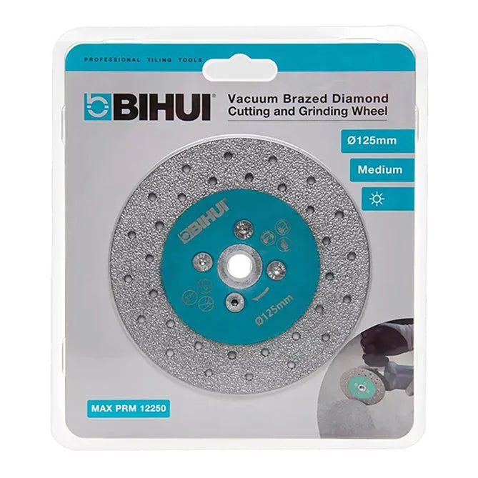 Dijamantska brusno-rezna ploča 125mm, Premium - BIHUI DCWMM5 Dijamantska rezna ploča Bihui Madras doo Beograd