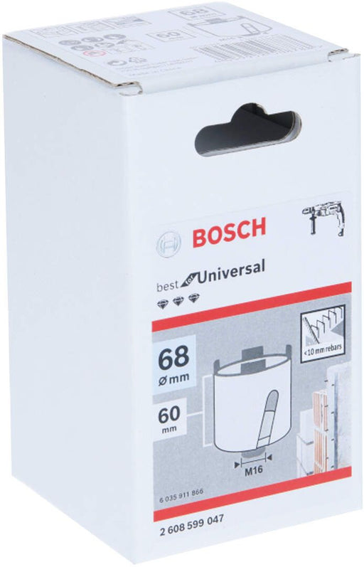 Dijamantska kruna za dozne 68mm Bosch Best for UNIVERSAL sa M16 prihvatom - 2608599047 Dijamantska kruna BOSCH BOSCH-2608599047 Madras doo Beograd