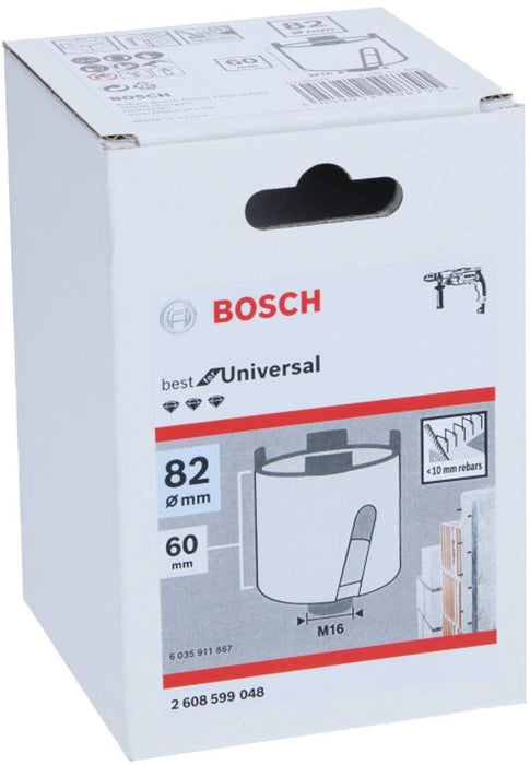 Dijamantska kruna za dozne 82mm Bosch Best for UNIVERSAL sa M16 prihvatom - 2608599048 Dijamantska kruna BOSCH BOSCH-2608599048 Madras doo Beograd