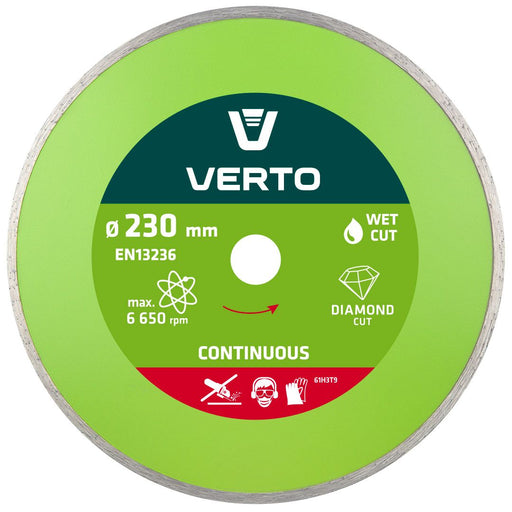 Dijamantski disk "Continuous" (glatki) - VERTO pbit VERTO 61H3T9 Madras doo Beograd