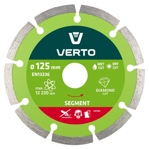 Dijamantski disk "Segment" - VERTO pbit VERTO 61H3S5 Madras doo Beograd