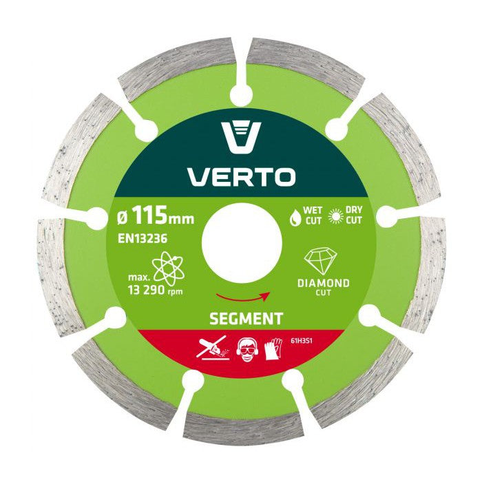 Dijamantski disk "Segment" - VERTO pbit VERTO 61H3SX Madras doo Beograd