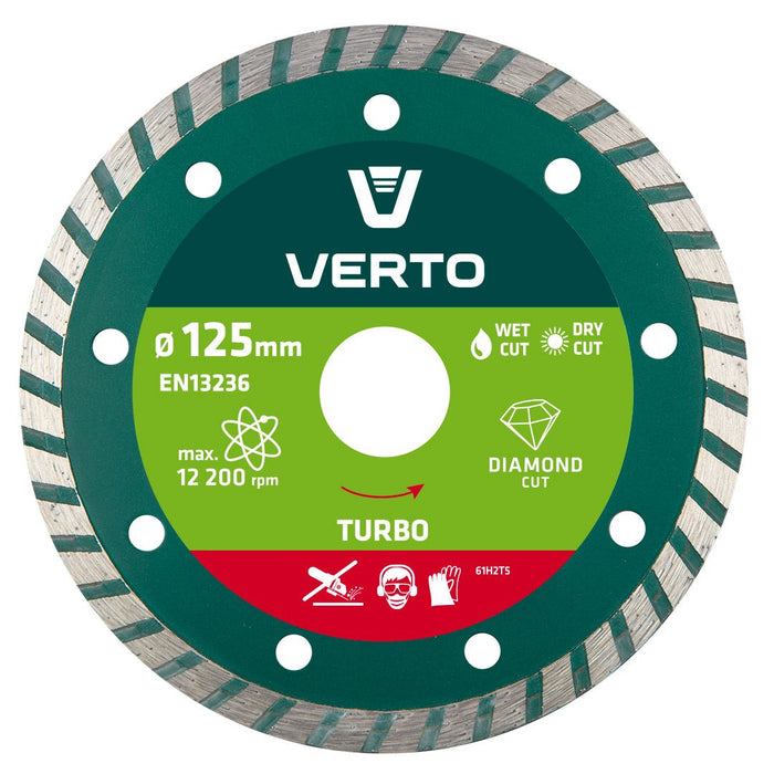 Dijamantski disk "Turbo" Premium - VERTO pbit VERTO 61H2T5 Madras doo Beograd