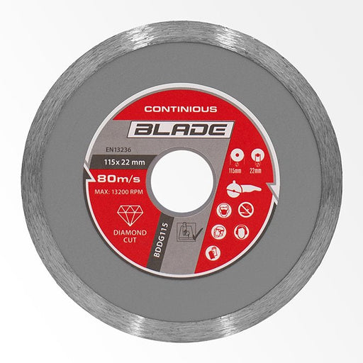 Dijamantski disk za sečenje (glatki) - BLADE BDDG pbit BLADE BDDG115 Madras doo Beograd