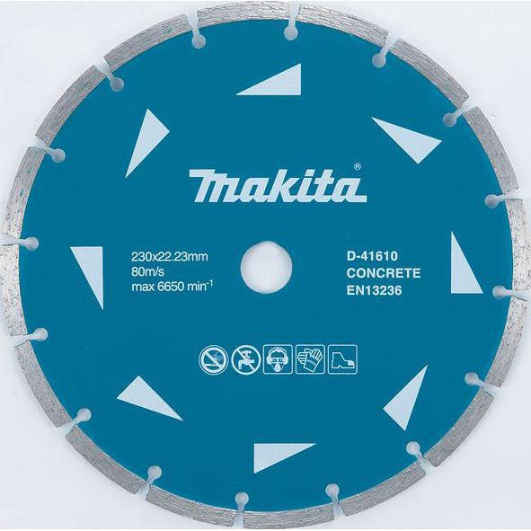 Dijamantski segmentni list za beton za suvo rezanje 230x22,23mm Makita D-41610 Pribor MAKITA Madras doo Beograd