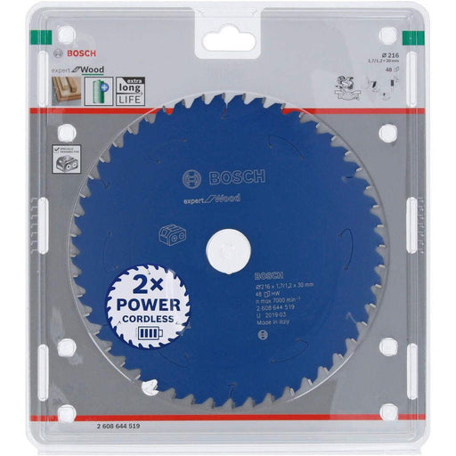 Expert for Wood list kružne testere za akumulatorske testere 216x1,7x30 T48 List kružne testere BOSCH BOSCH-2608644519 Madras doo Beograd