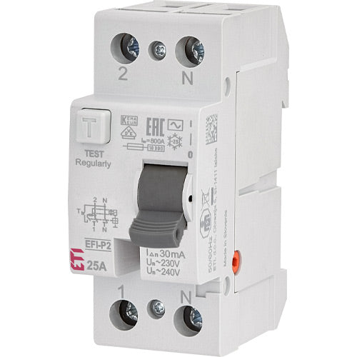 FID SKLOPKA 2P 25/0.03A ETI 002061211 Elektromaterijal ETI Madras doo Beograd