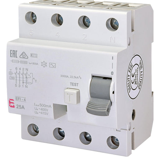 FID SKLOPKA 4P 25/0,5A ETI 002065142 Elektromaterijal ETI Madras doo Beograd