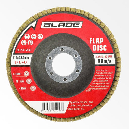 Flap disk (lamelni) Standard - BLADE BFDS pbit BLADE BFDS Madras doo Beograd