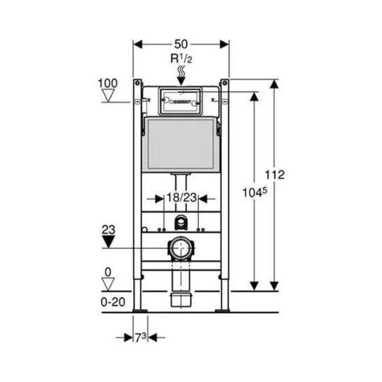 Geberit Duofix Delta Basic set 3u1 WC setovi ( Ugradni vodokotlići + konzolne WC šolje) Geberit GEBERIT-DUOFIX-3U1 Madras doo Beograd