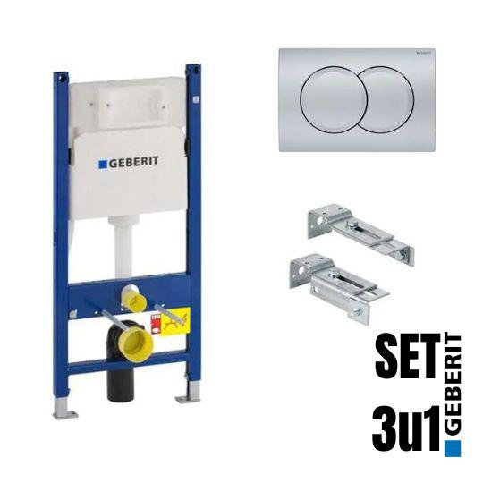 Geberit Duofix Delta Basic set 3u1 WC setovi ( Ugradni vodokotlići + konzolne WC šolje) Geberit GEBERIT-DUOFIX-3U1 Madras doo Beograd