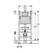 Geberit Duofix Delta Basic set 3u1 + Tornado WC Šolja sa WC daskom SALON KUPATILA GEBERIT Madras doo Beograd