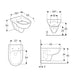 GEBERIT WC ŠOLJA KONZOLNA SELNOVA SA WC DASKOM 501.751.00.1 RIMFREE WC SOLJA Geberit Madras doo Beograd