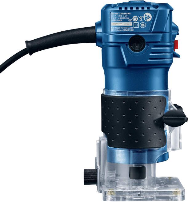 Glodalica za ivice Bosch GKF 550 (jednoručna glodalica) (06016A0020) Glodalica - frezer BOSCH Madras doo Beograd