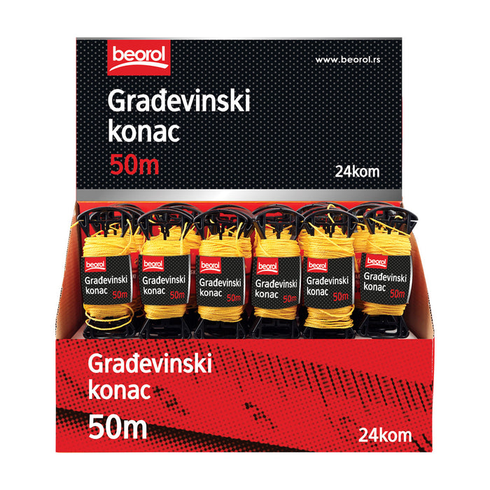 Građevinski konac 50m (GK50) Konac BEOROL GK50 Madras doo Beograd