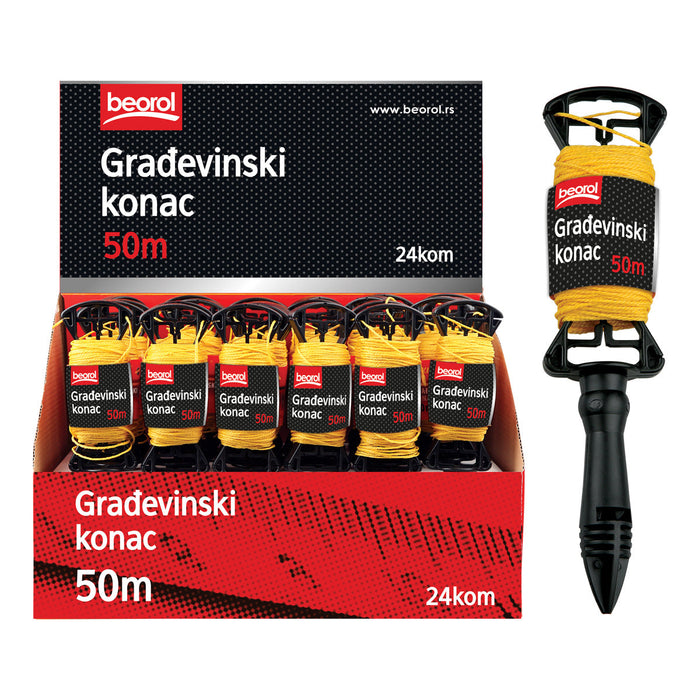 Građevinski konac 50m (GK50) Konac BEOROL GK50 Madras doo Beograd