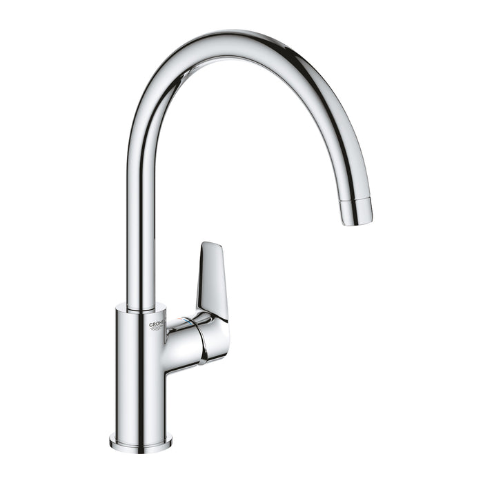 GROHE BAUEDGE CHROME BATERIJA ZA SUDOPERU 31367001 Baterije za sudoperu Grohe 31367001 Madras doo Beograd