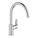 GROHE BAUEDGE CHROME BATERIJA ZA SUDOPERU 31367001 Baterije za sudoperu Grohe 31367001 Madras doo Beograd