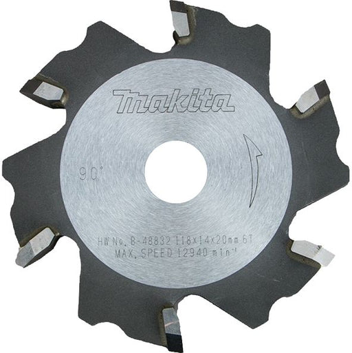 Grooving TCT saw blade 118x20mmx6T Makita B-48832 Pribor MAKITA Madras doo Beograd