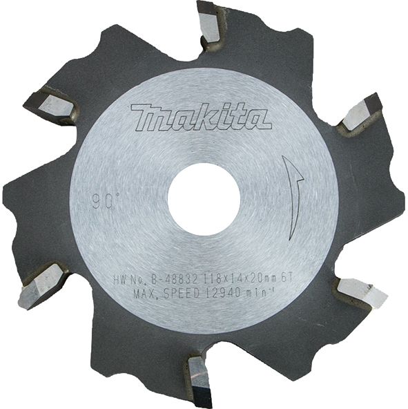 Grooving TCT saw blade 118x20mmx6T Makita B-48832 Pribor MAKITA Madras doo Beograd