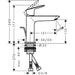 HANSGROHE LOGIS FINE 110 SLAVINA ZA LAVABO 71251000 Baterije za lavabo Hansgrohe Madras doo Beograd