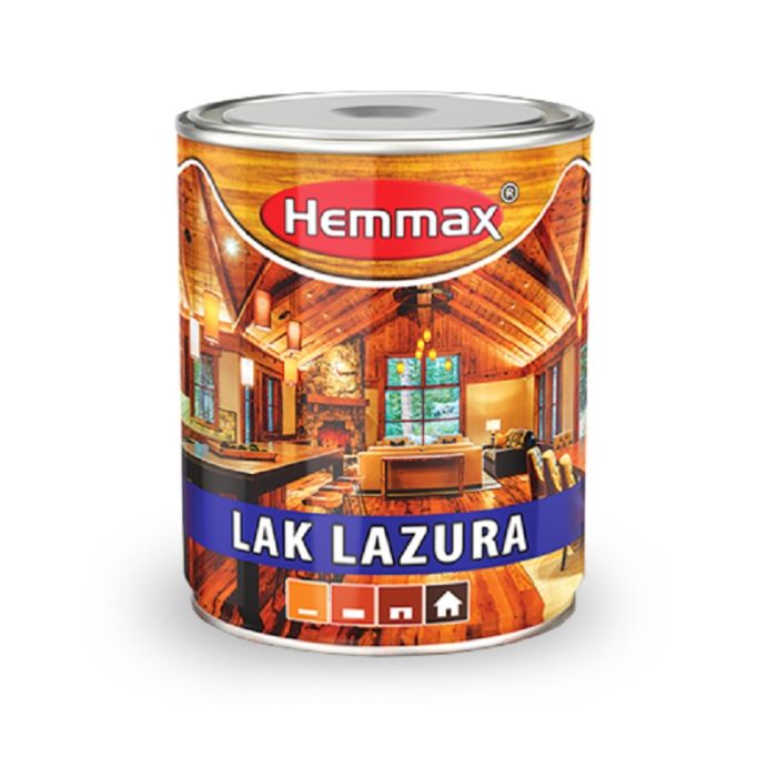 Hemmax - Lazura sa lakom za drvo Građevinski materijali Hemmax Madras doo Beograd