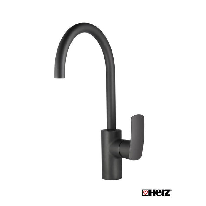 HERZ Elite Black baterija za sudoperu crna 00101B Baterije za sudoperu Herz Madras doo Beograd